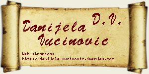 Danijela Vučinović vizit kartica
